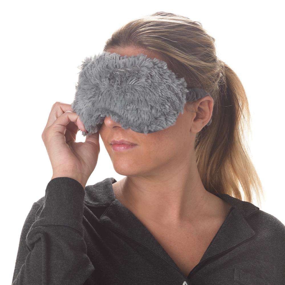 New gray microwaveable eye mask from warmies - Picture 2 of 2